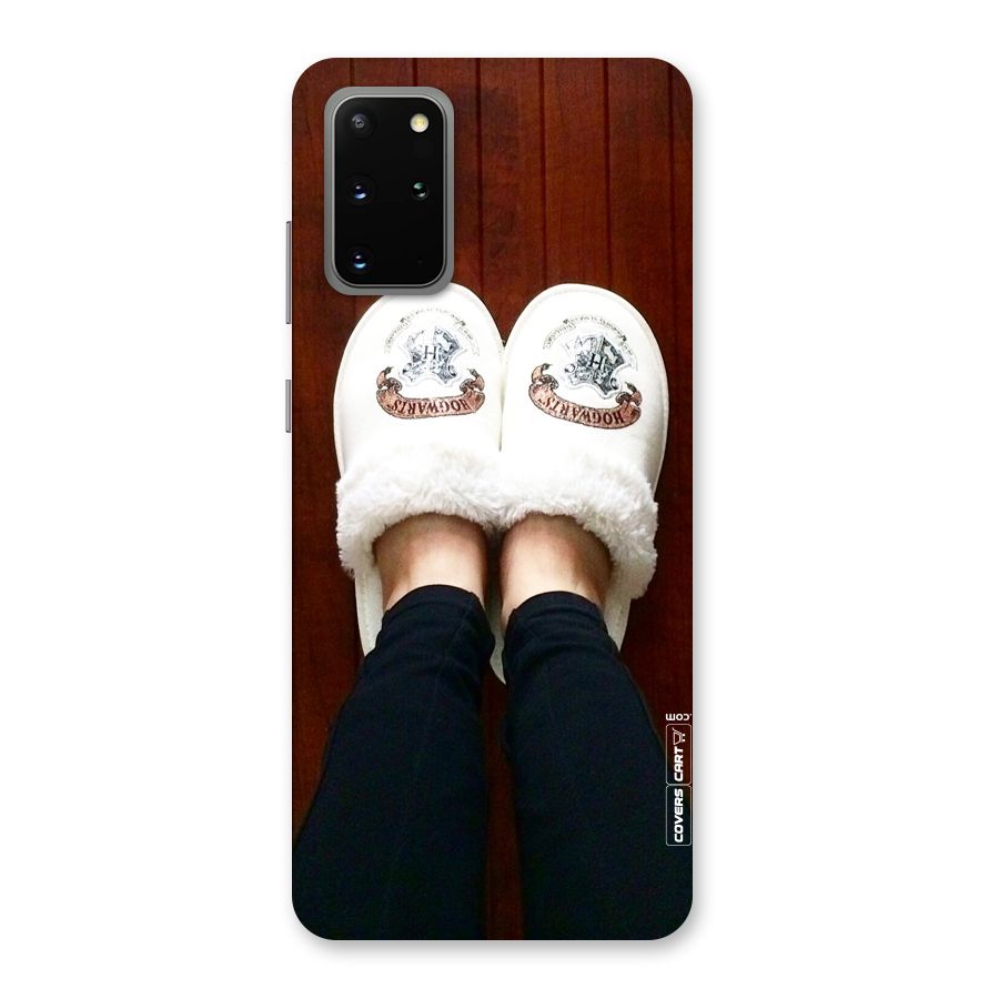 White Feets Back Case for Galaxy S20 Plus