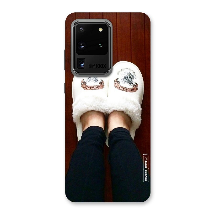 White Feets Back Case for Galaxy S20 Ultra