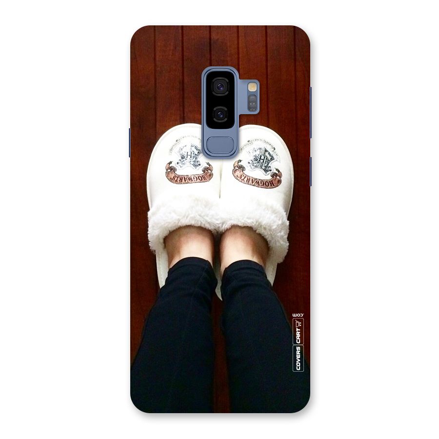 White Feets Back Case for Galaxy S9 Plus