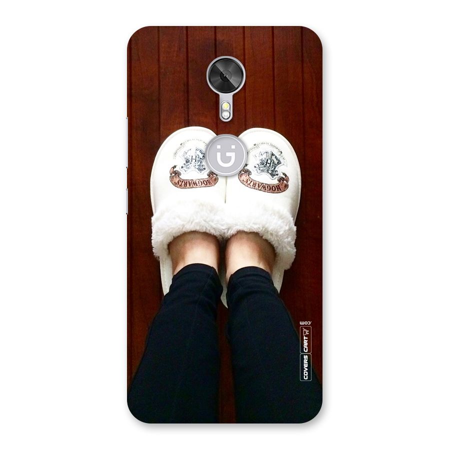 White Feets Back Case for Gionee A1