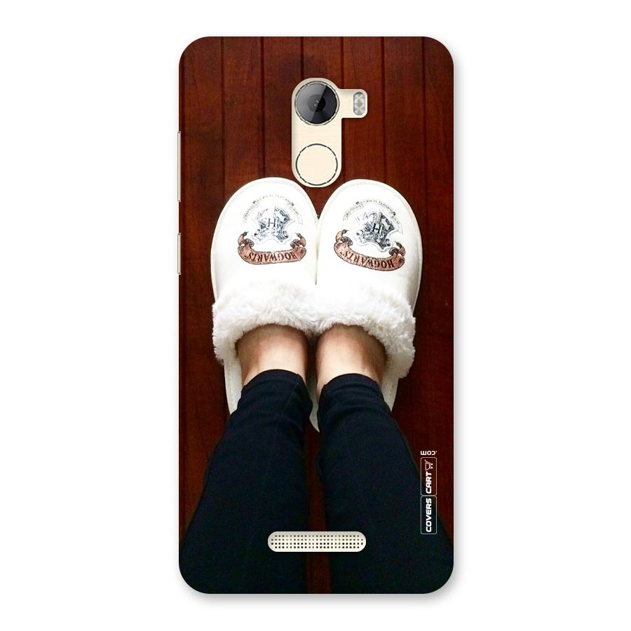 White Feets Back Case for Gionee A1 LIte