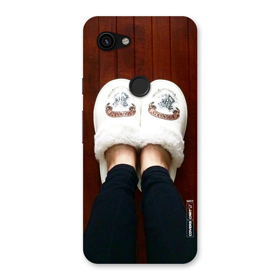 White Feets Back Case for Google Pixel 3a