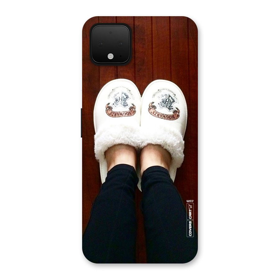 White Feets Back Case for Google Pixel 4 XL