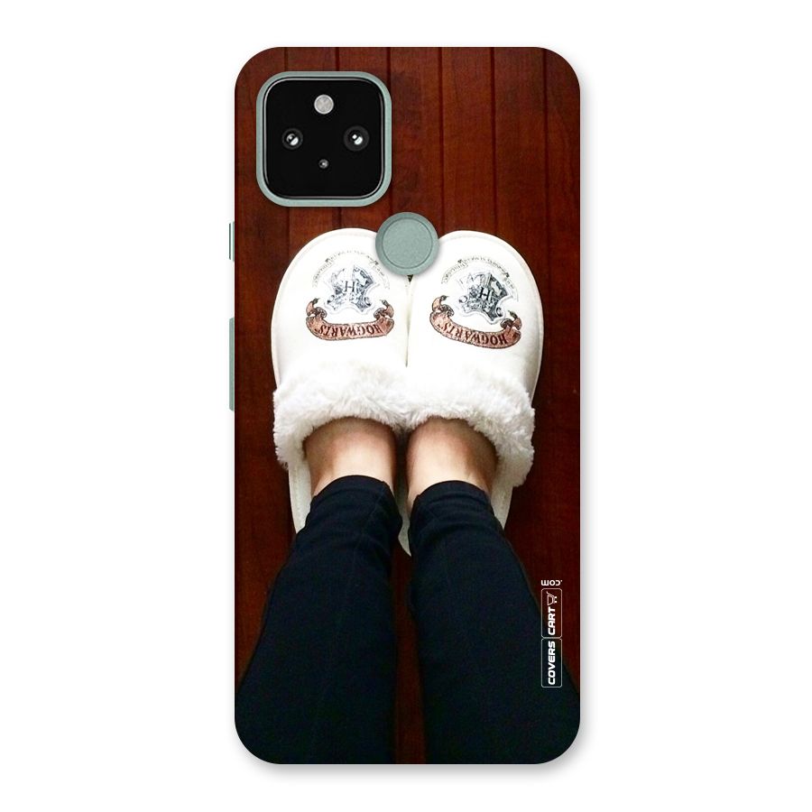 White Feets Back Case for Google Pixel 5