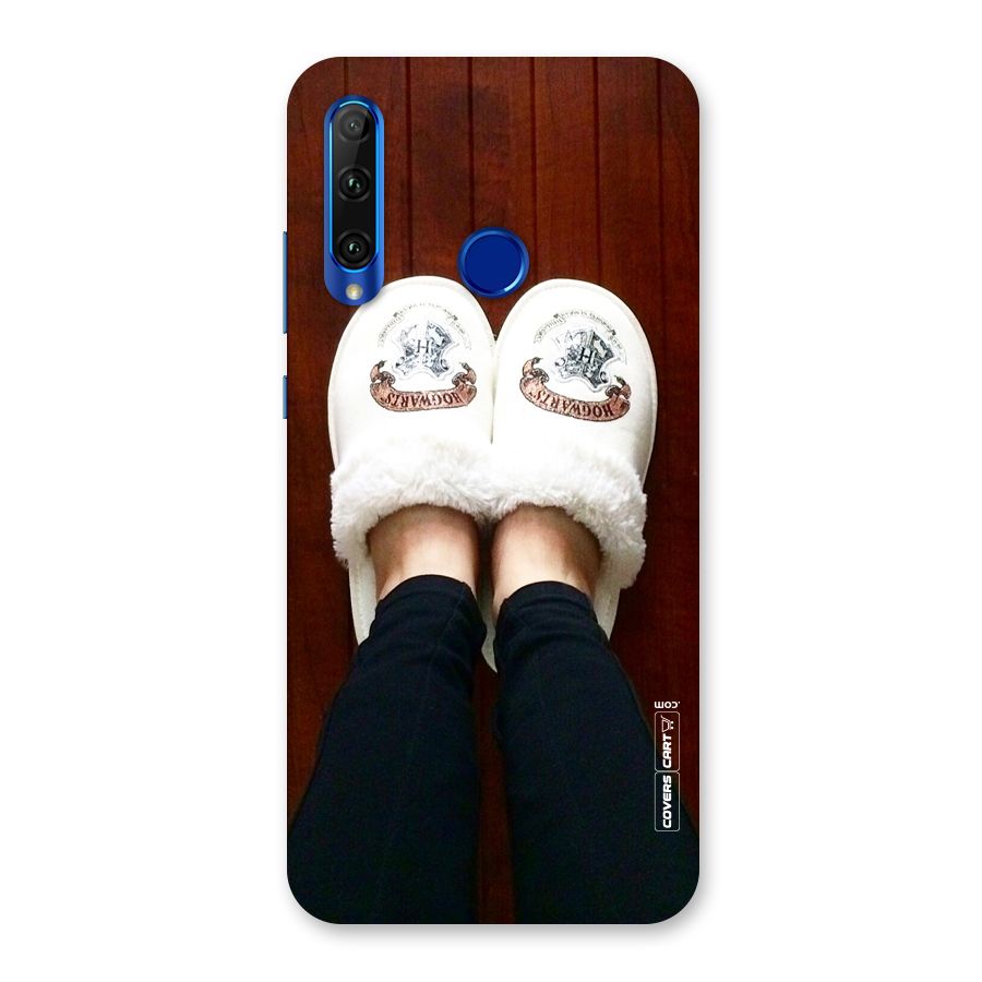 White Feets Back Case for Honor 20i