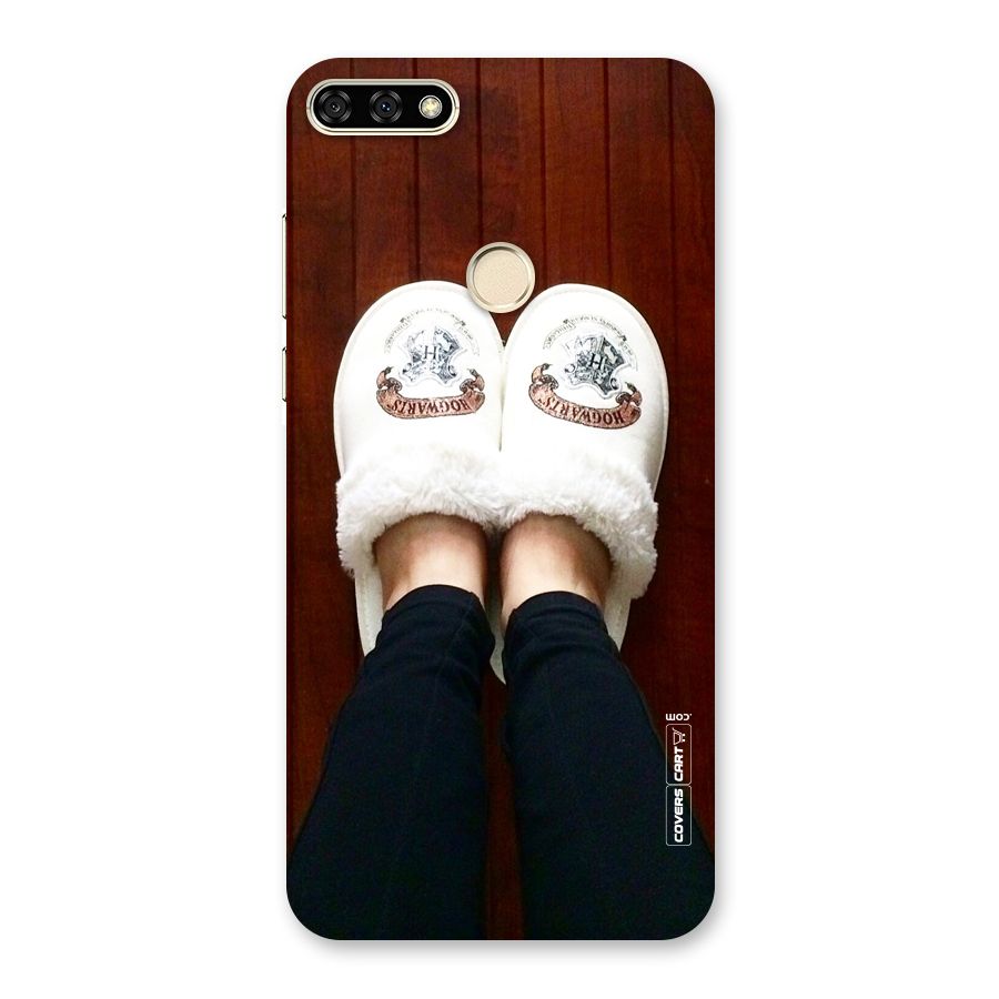 White Feets Back Case for Honor 7A