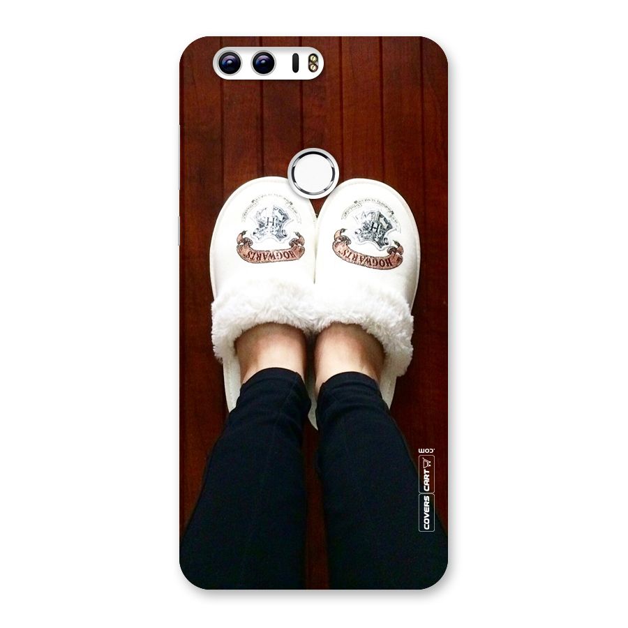 White Feets Back Case for Honor 8