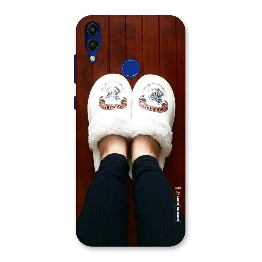 White Feets Back Case for Honor 8C