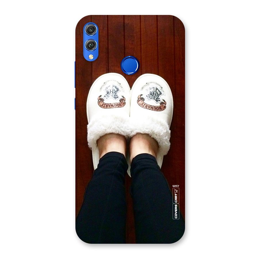 White Feets Back Case for Honor 8X
