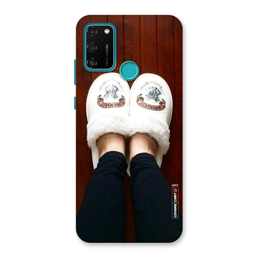 White Feets Back Case for Honor 9A