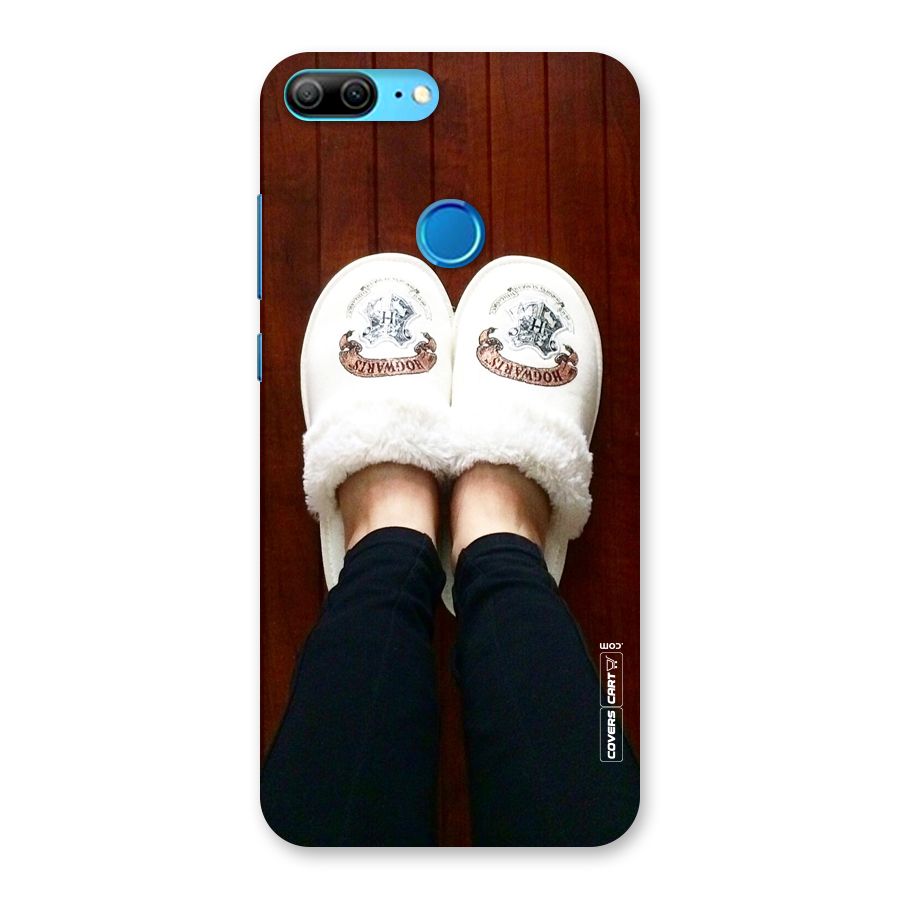 White Feets Back Case for Honor 9 Lite