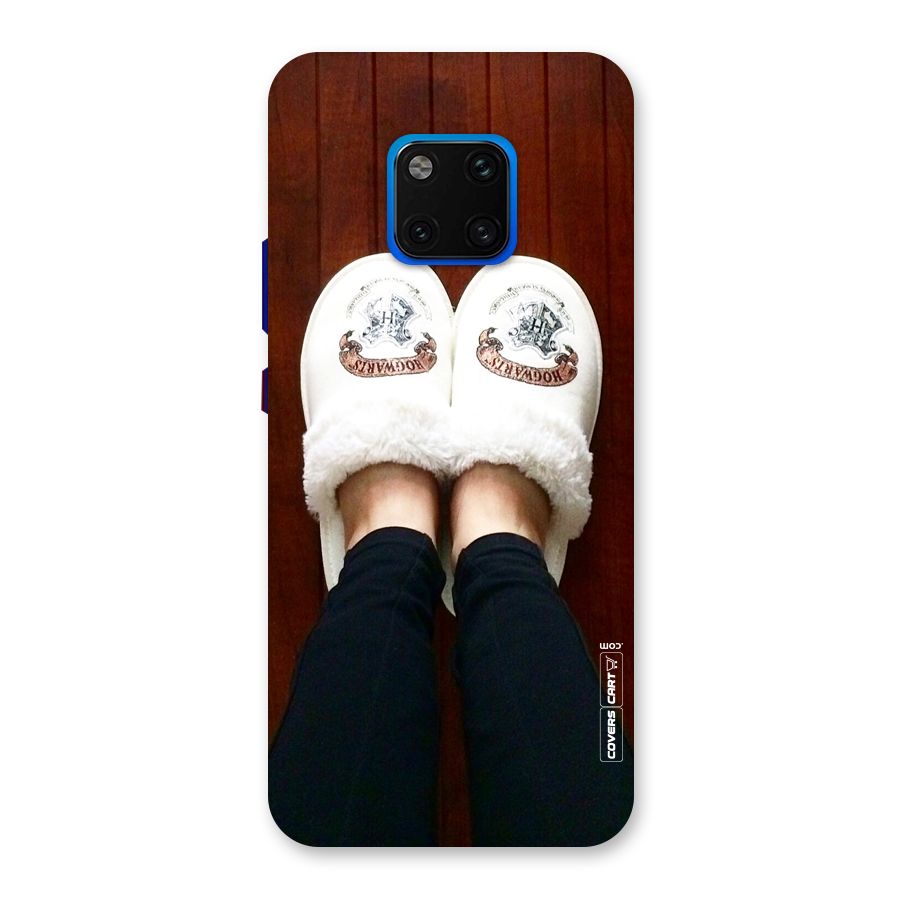 White Feets Back Case for Huawei Mate 20 Pro