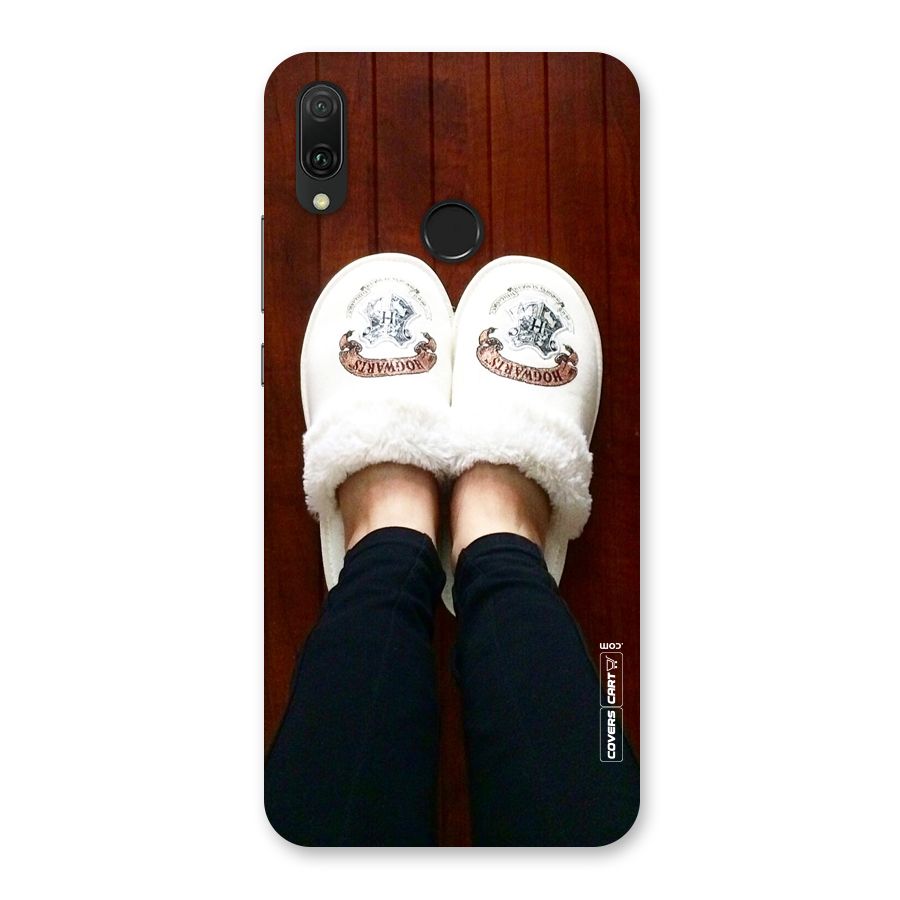White Feets Back Case for Huawei Y9 (2019)