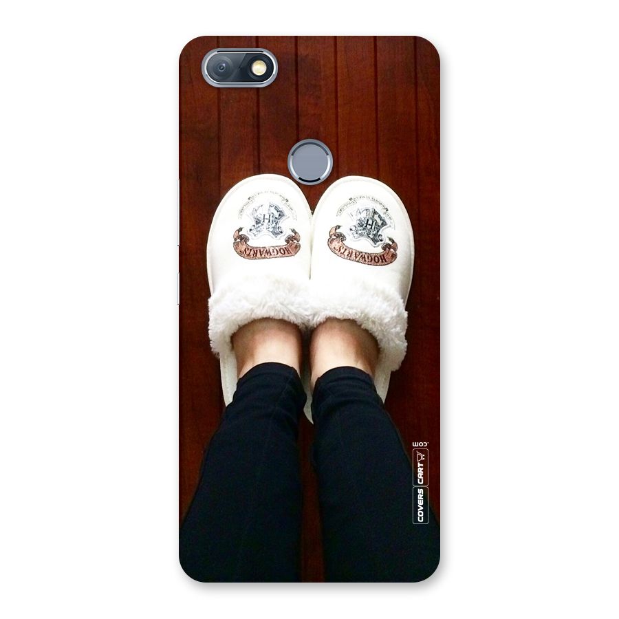 White Feets Back Case for Infinix Note 5