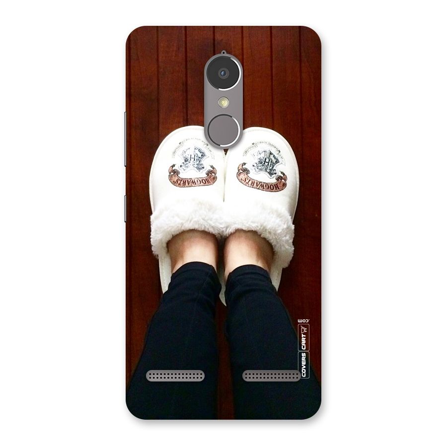 White Feets Back Case for Lenovo K6 Power