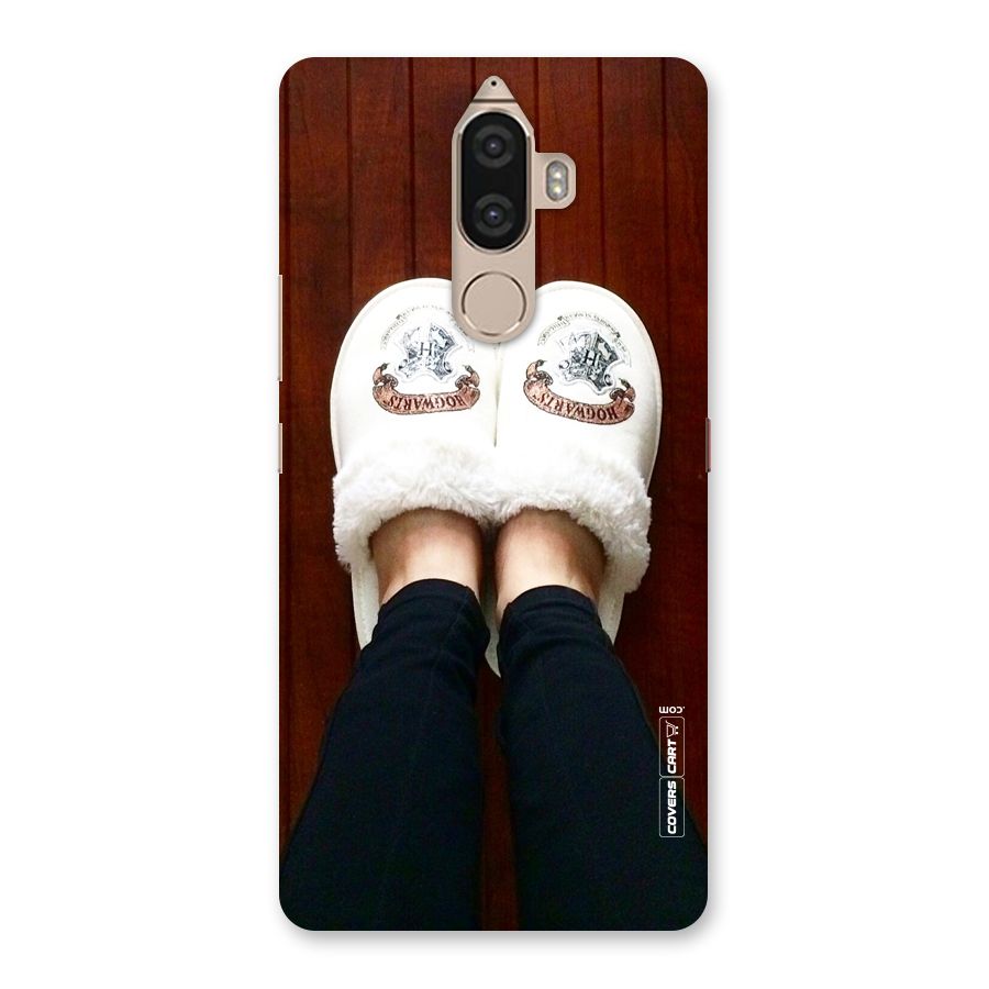 White Feets Back Case for Lenovo K8 Note