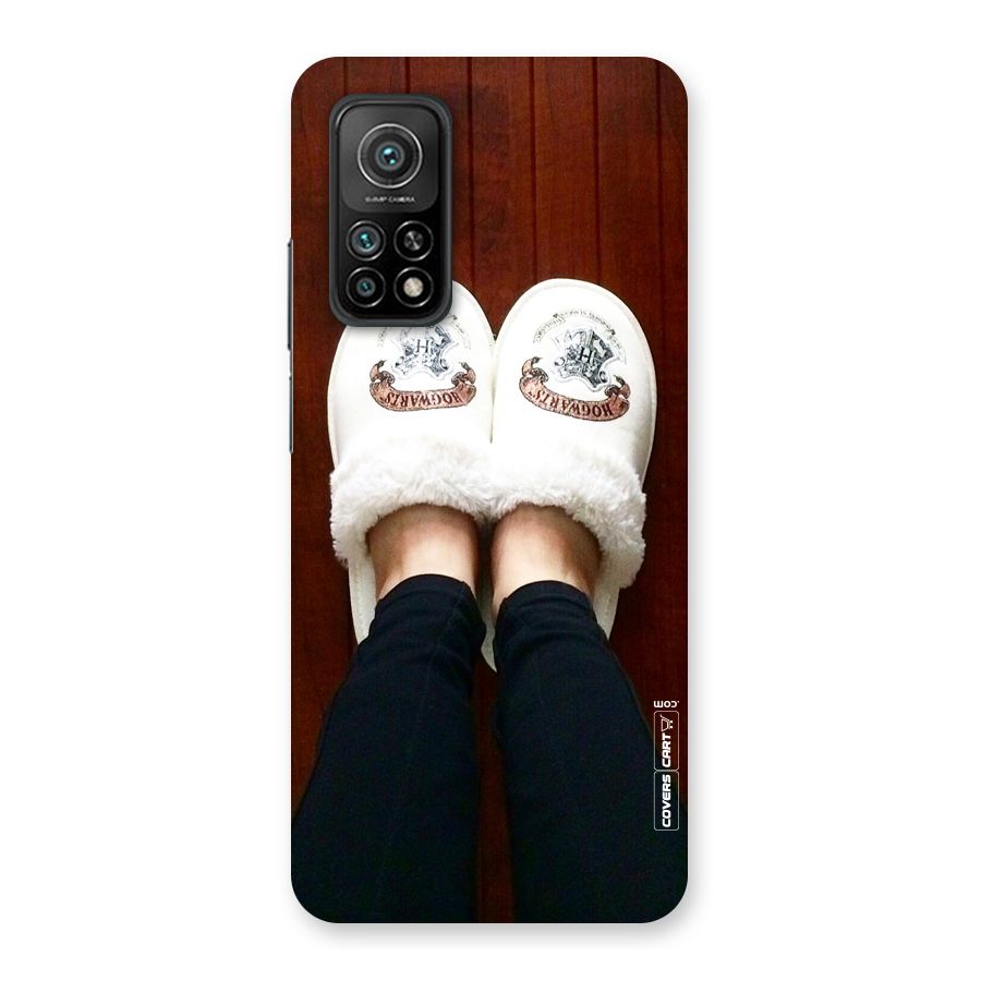 White Feets Back Case for Mi 10T 5G
