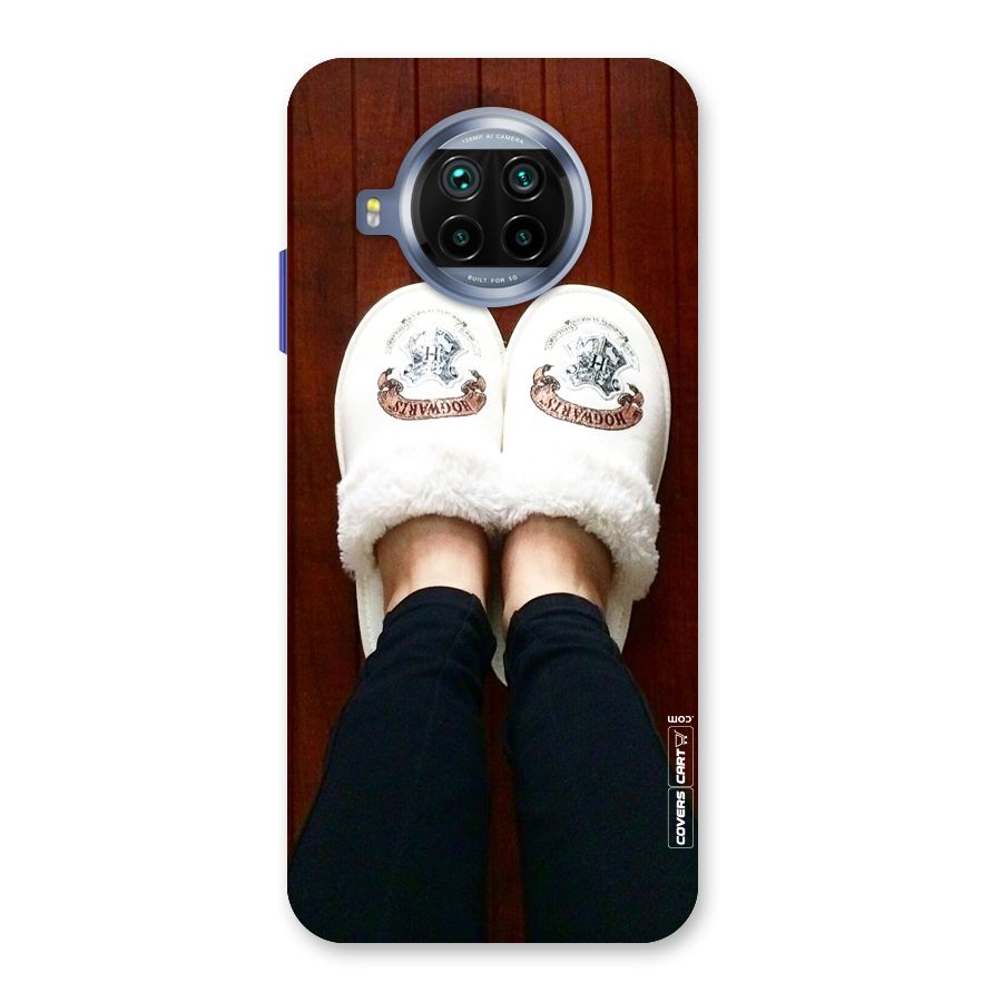 White Feets Back Case for Mi 10i