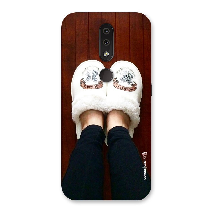 White Feets Back Case for Nokia 4.2
