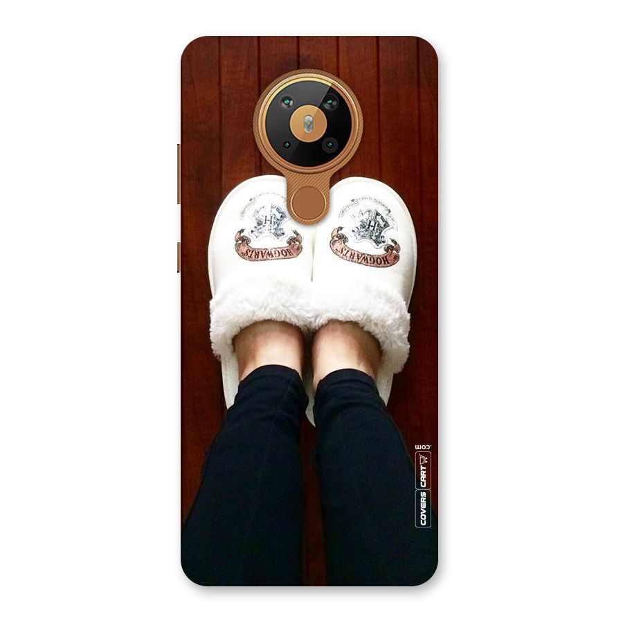 White Feets Back Case for Nokia 5.3