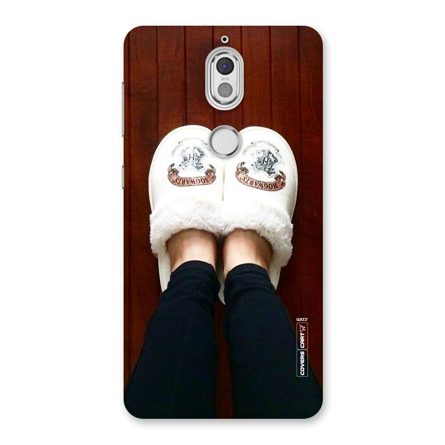 White Feets Back Case for Nokia 7