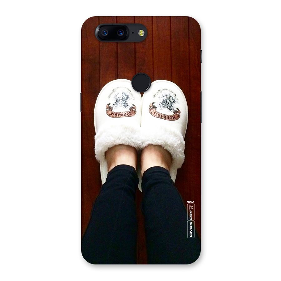 White Feets Back Case for OnePlus 5T