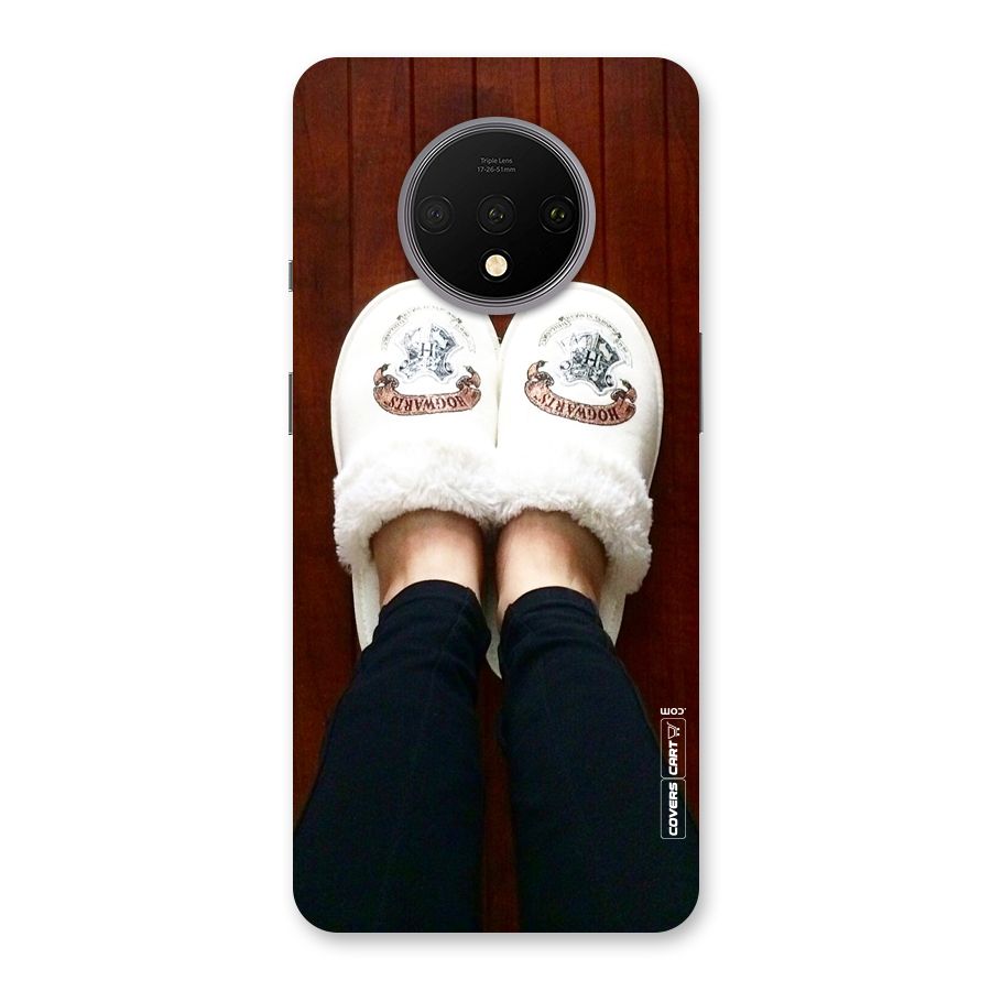 White Feets Back Case for OnePlus 7T