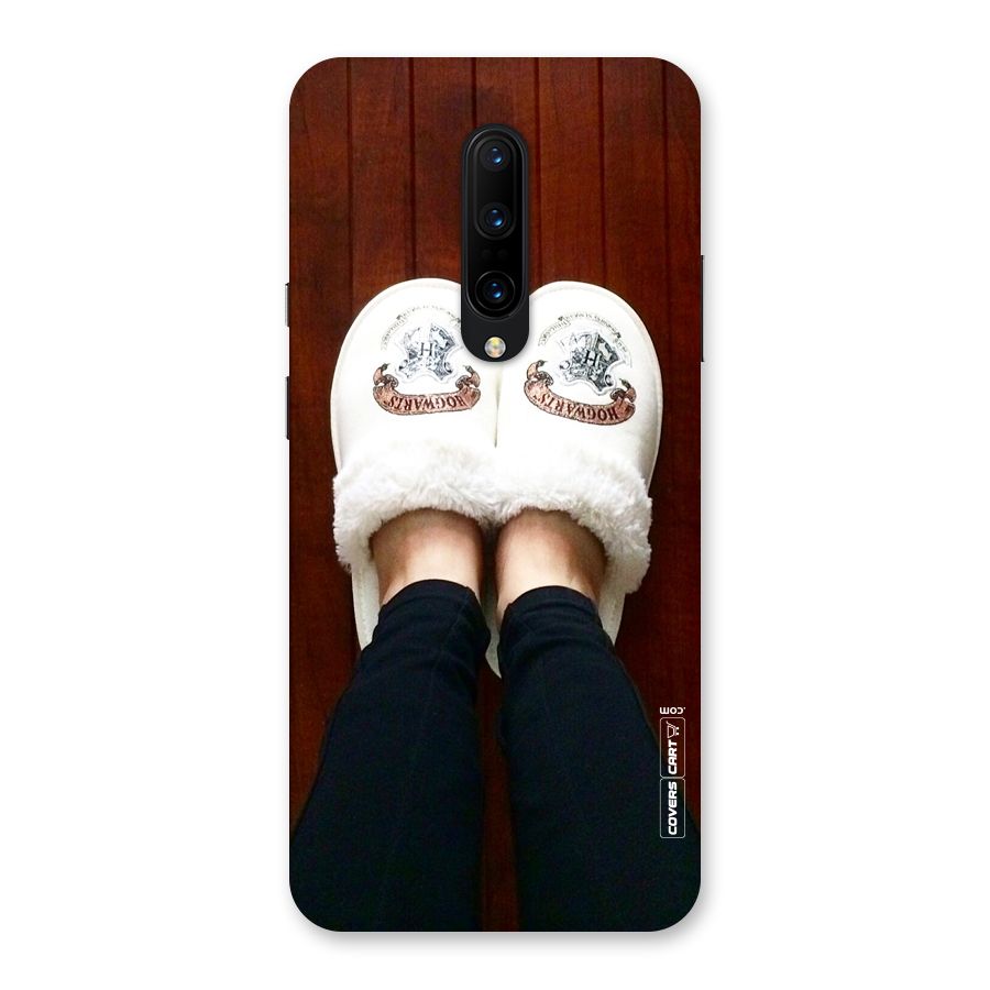 White Feets Back Case for OnePlus 7 Pro