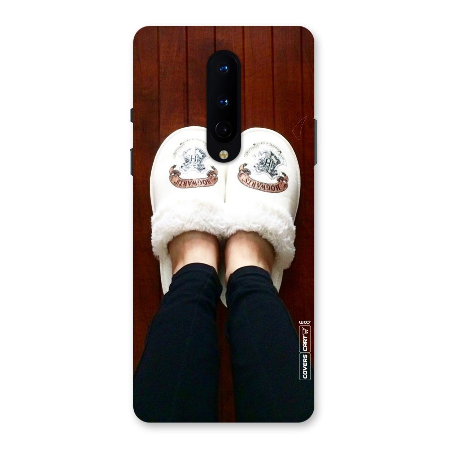 White Feets Back Case for OnePlus 8