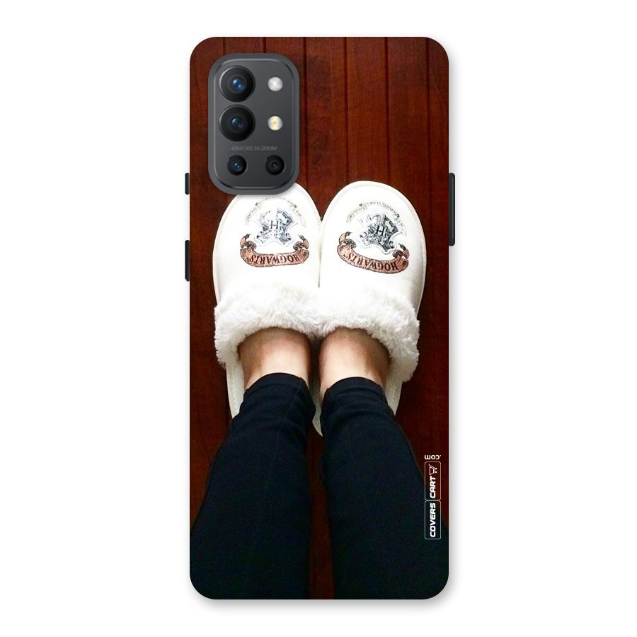 White Feets Back Case for OnePlus 9R