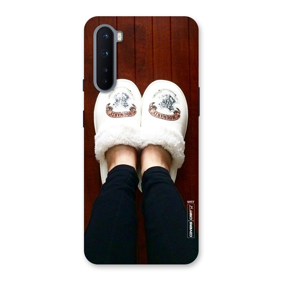 White Feets Back Case for OnePlus Nord