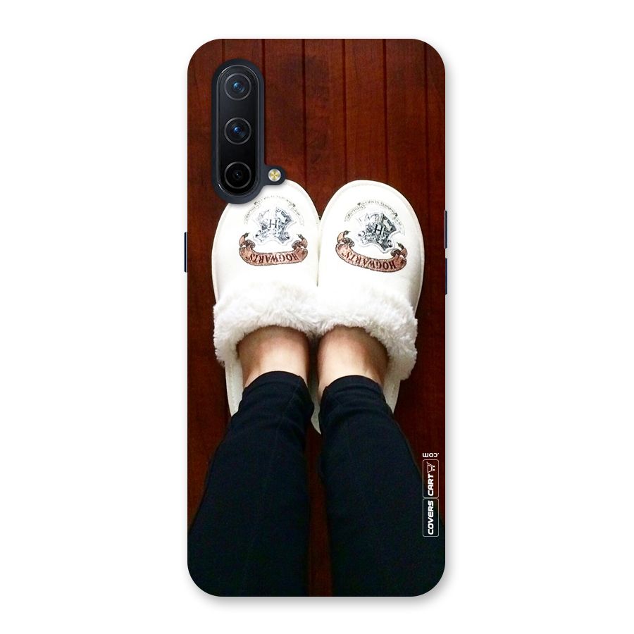 White Feets Back Case for OnePlus Nord CE 5G