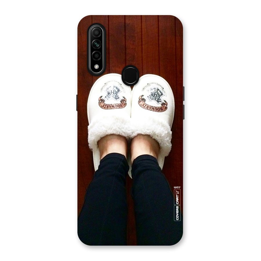 White Feets Back Case for Oppo A31