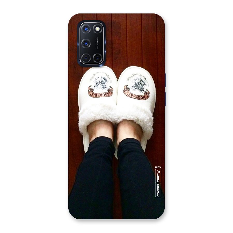 White Feets Back Case for Oppo A52