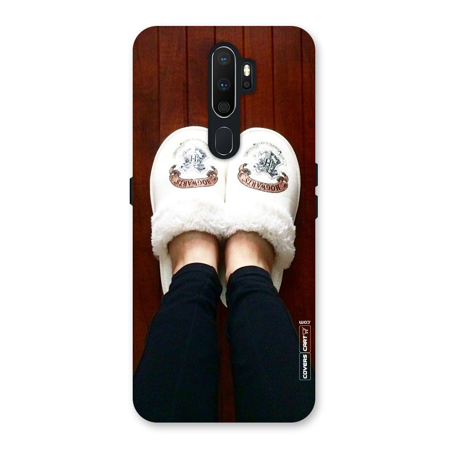 White Feets Back Case for Oppo A5 (2020)