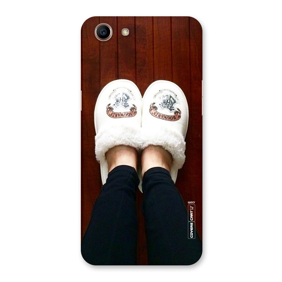 White Feets Back Case for Oppo A83 (2018)