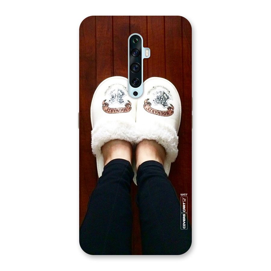 White Feets Back Case for Oppo Reno2 Z