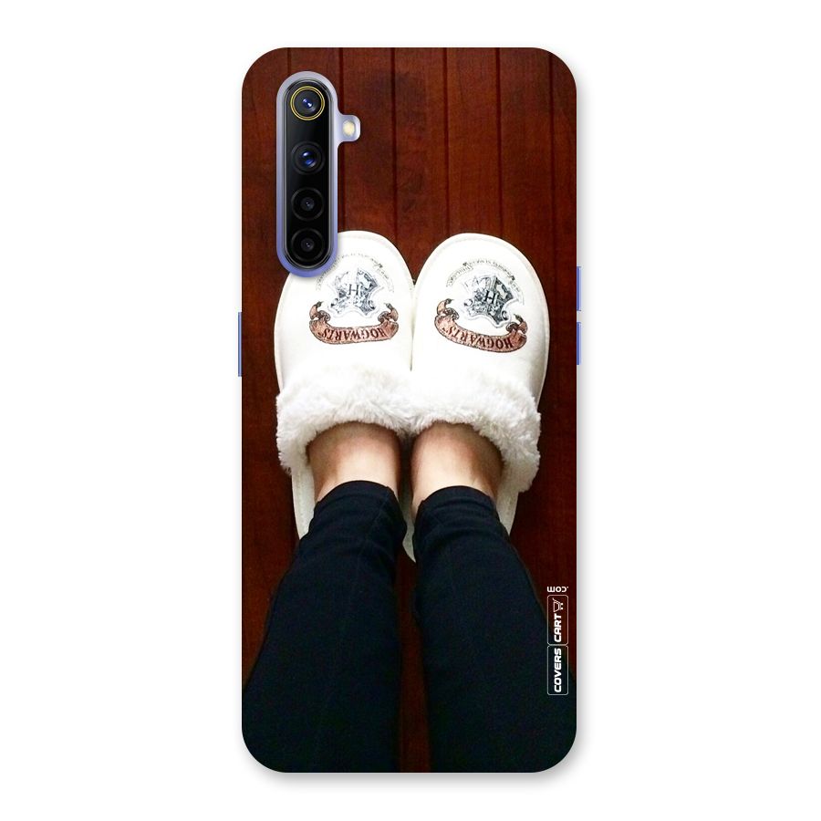 White Feets Back Case for Realme 6i