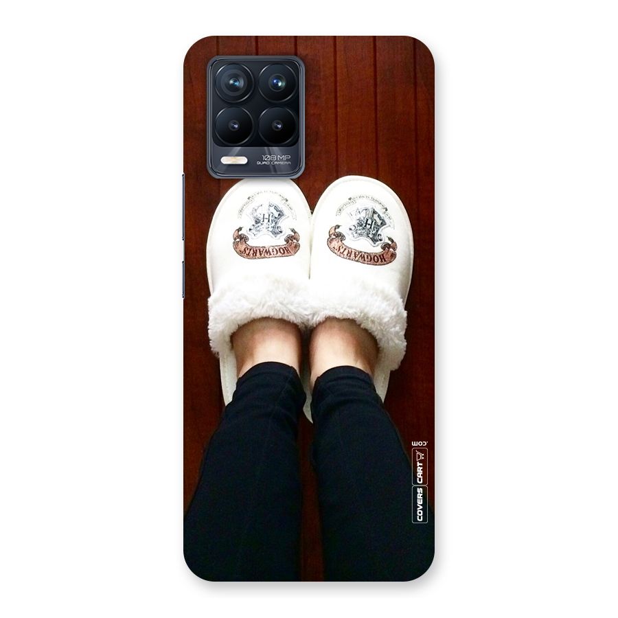 White Feets Back Case for Realme 8 Pro