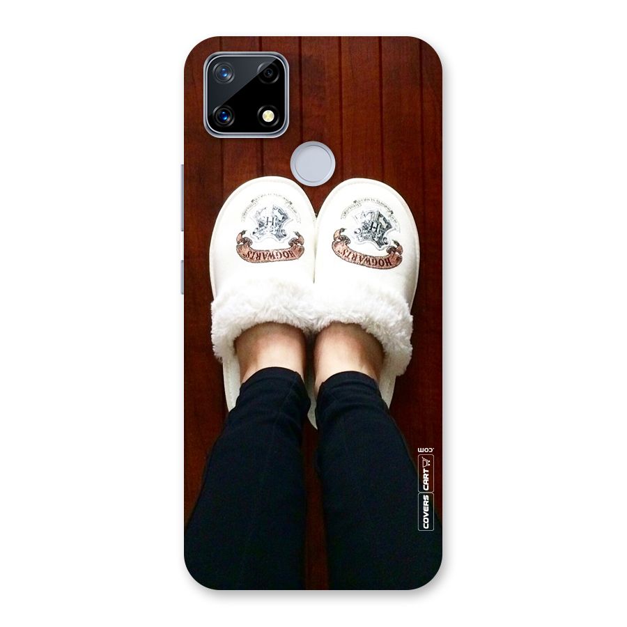 White Feets Back Case for Realme Narzo 20