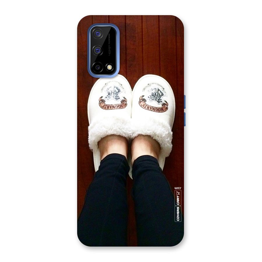 White Feets Back Case for Realme Narzo 30 Pro