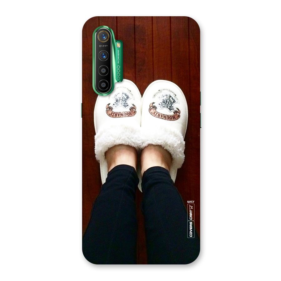 White Feets Back Case for Realme X2