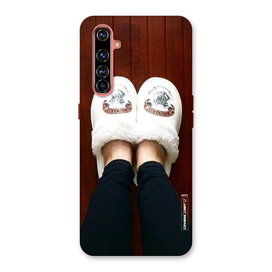 White Feets Back Case for Realme X50 Pro