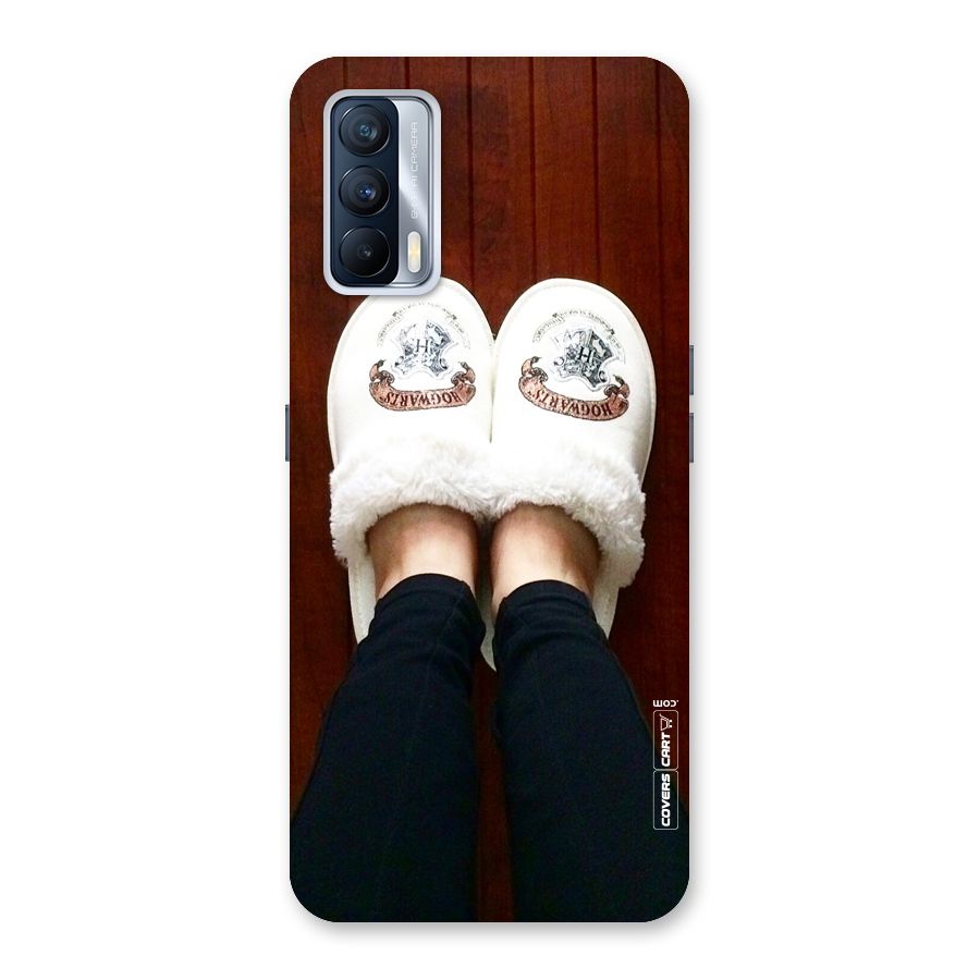 White Feets Back Case for Realme X7