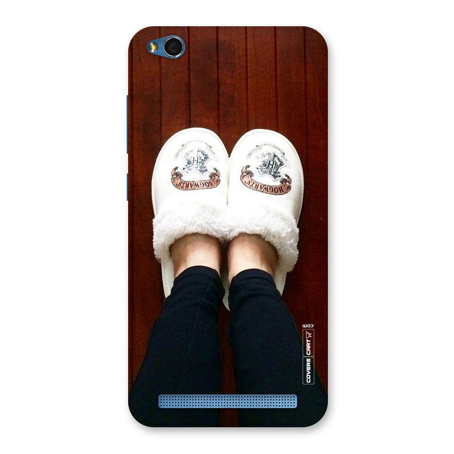 White Feets Back Case for Redmi 5A