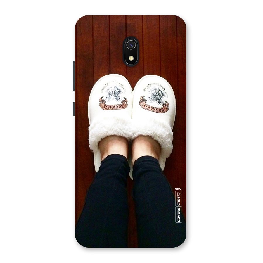 White Feets Back Case for Redmi 8A