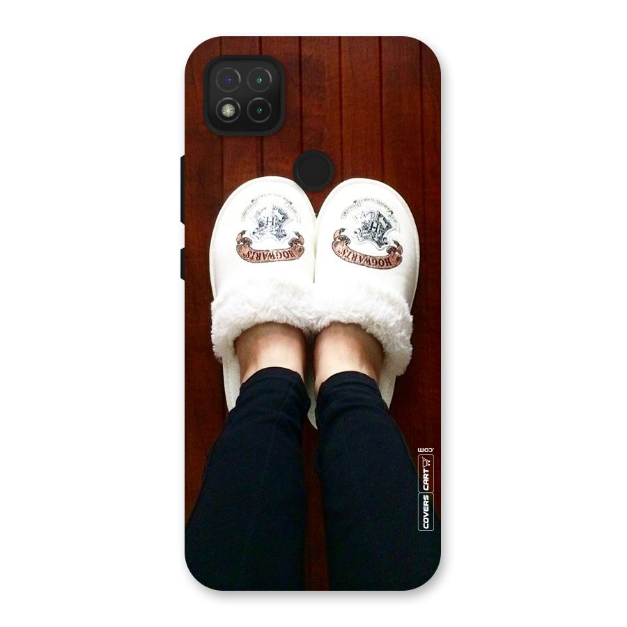 White Feets Back Case for Redmi 9