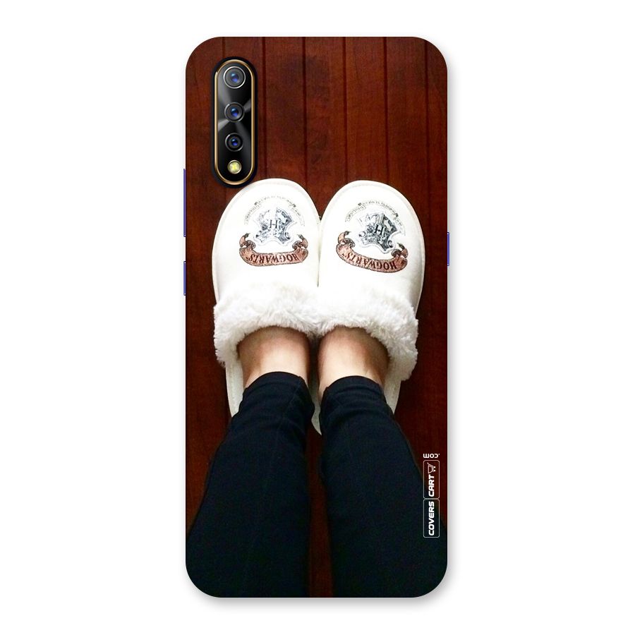 White Feets Back Case for Vivo S1