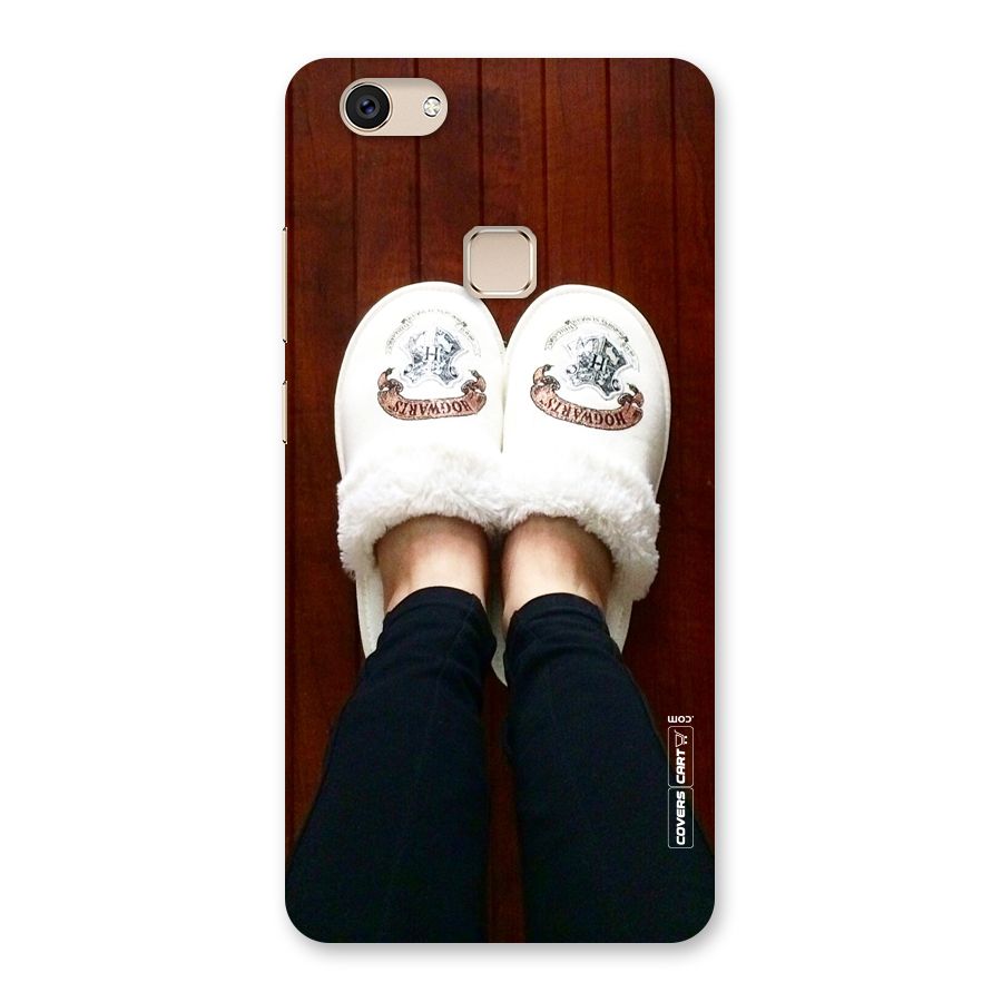 White Feets Back Case for Vivo V7