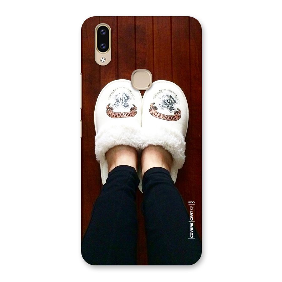 White Feets Back Case for Vivo V9 Youth
